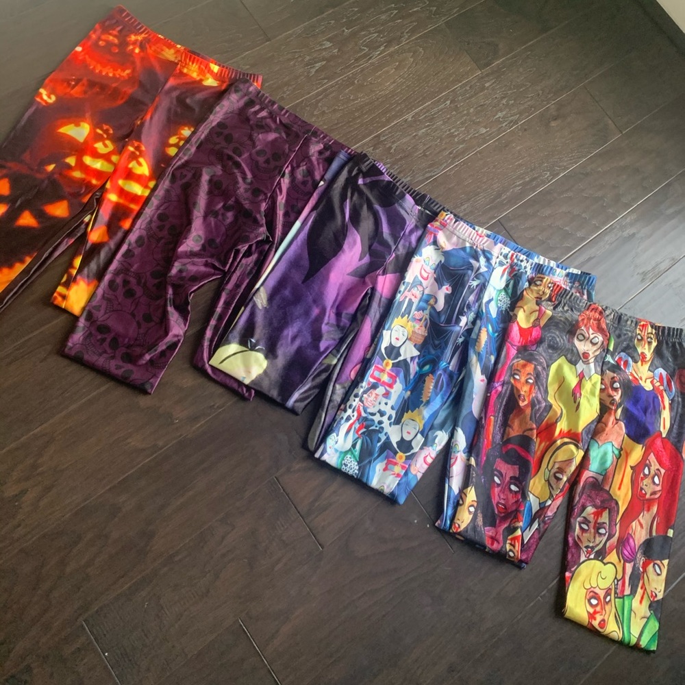 (NWOT) Halloween Leggings Bundle